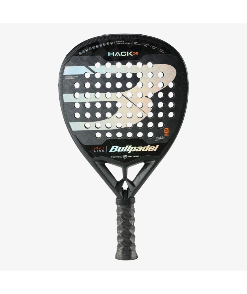 Pala de Pádel Bullpadel Brave 3.0 2021/ Gris y Amarilla
